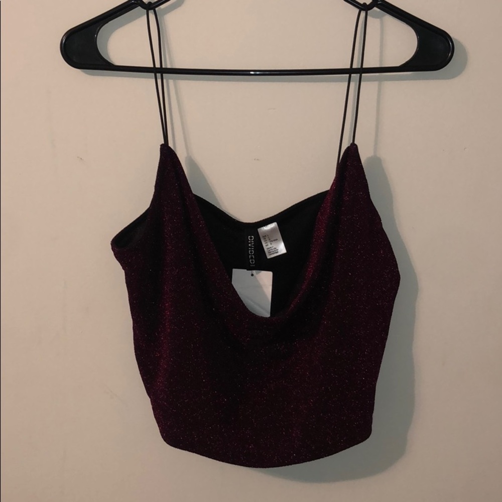 Sparkly Party Crop Top